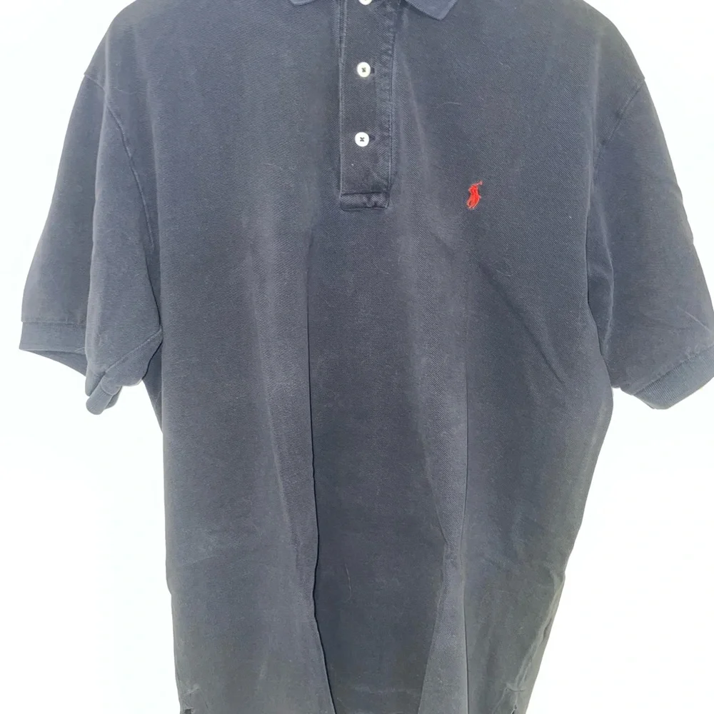 Men's Ralph Lauren Polo Navy/Red Large - Picture 1 of 3
